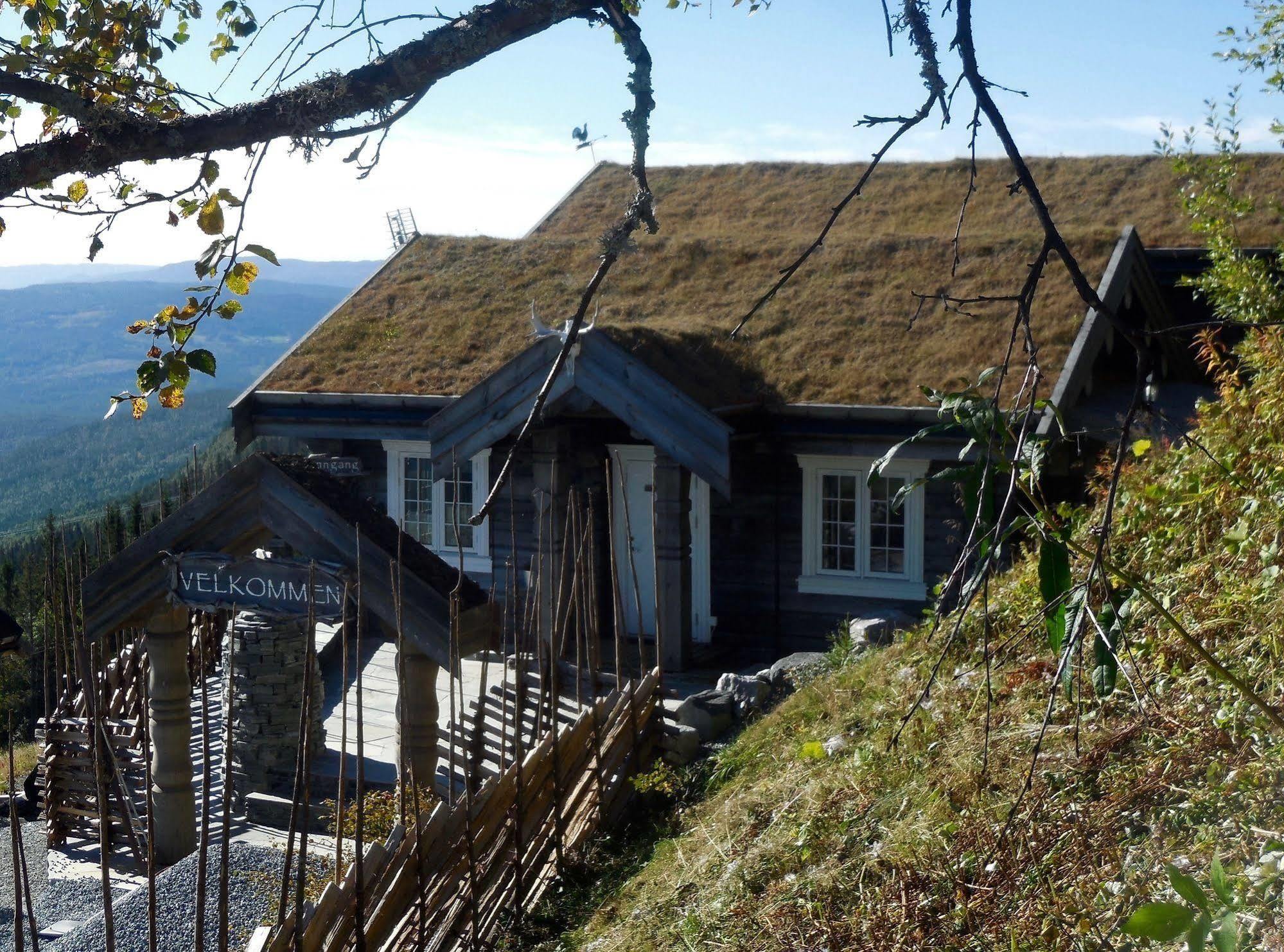 Norefjell - Storhytte Med Jacuzzi Og Fantastisk Beliggenhet Noresund Exterior foto