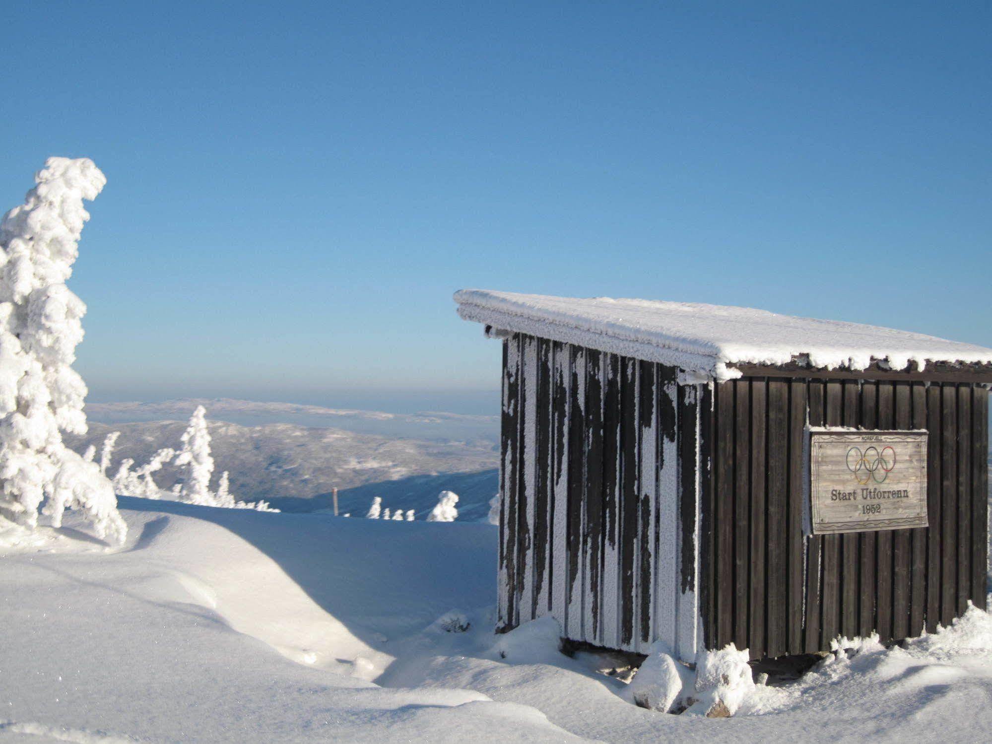 Norefjell - Storhytte Med Jacuzzi Og Fantastisk Beliggenhet Noresund Exterior foto